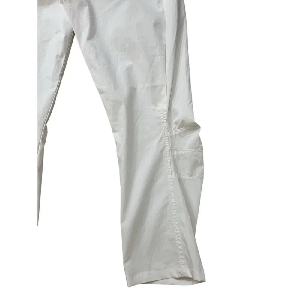 High Use By Claire Campbell Women's Tapered Trickster Pants Cream Size 4 NWT